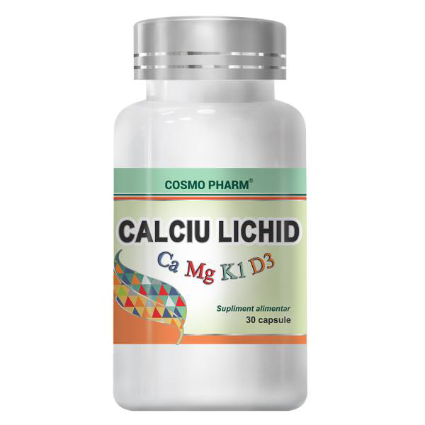 Calciu lichid Cosmo Pharm - 30 capsule